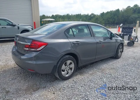 2013 Honda Civic Lx from USA, damaged, VIN 2HGFB2F53DH519761